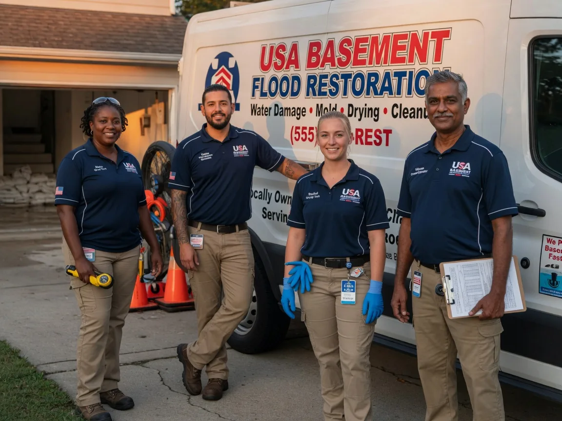 Basement Flood Cleanup company in Southmont, NC